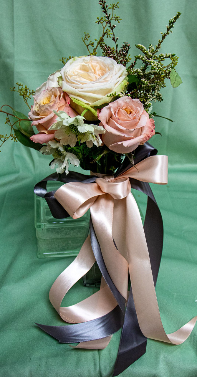 Blushing Bridal Bouquet, Loveland Wedding Florist