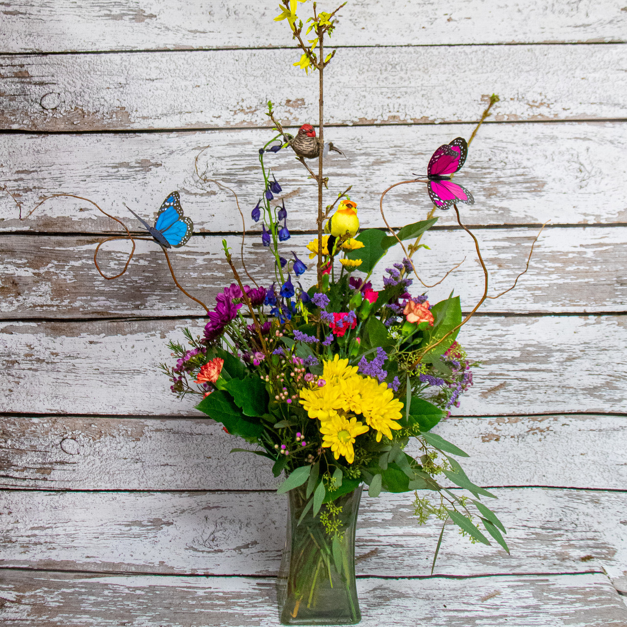 Butterfly Blossoms Bouquet flower arrangements delivered by