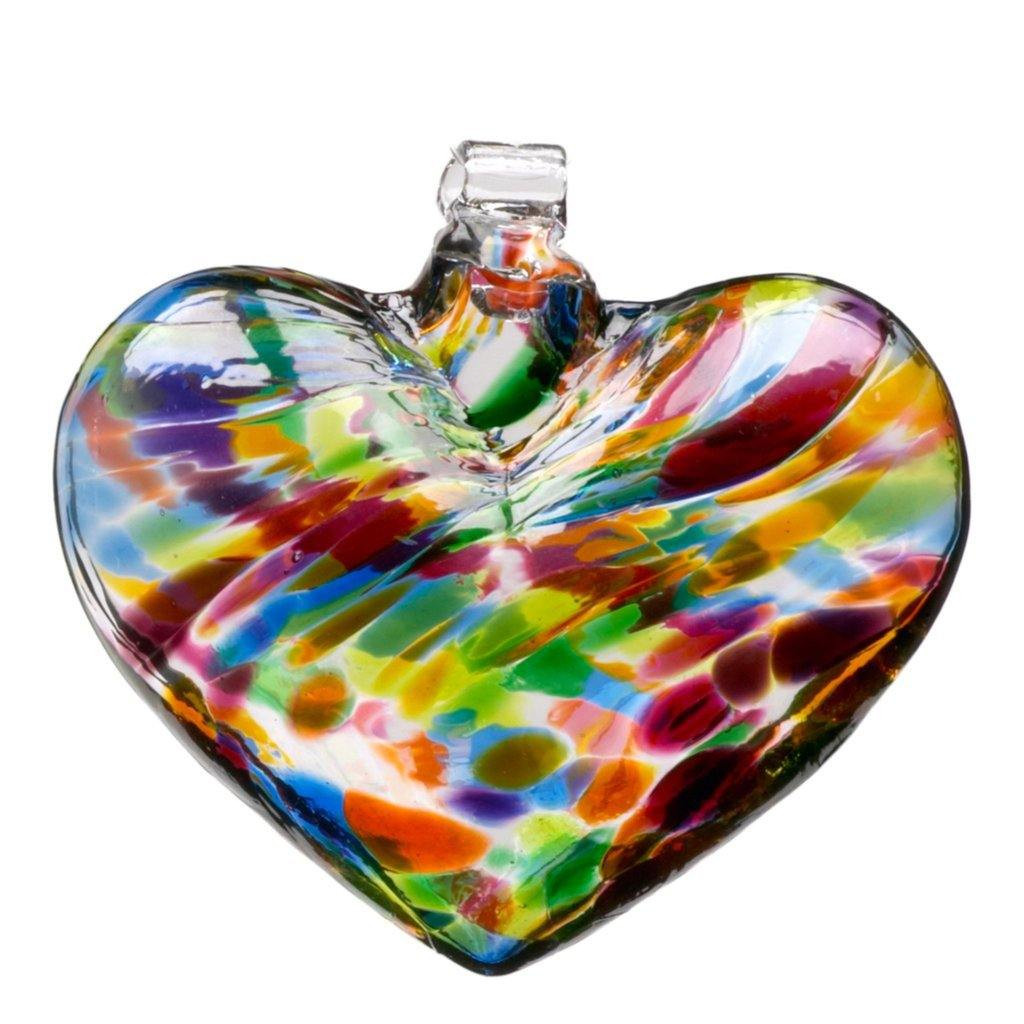 Kitra's Glass Hearts | Kitras Art Glass | Earle's Flowers