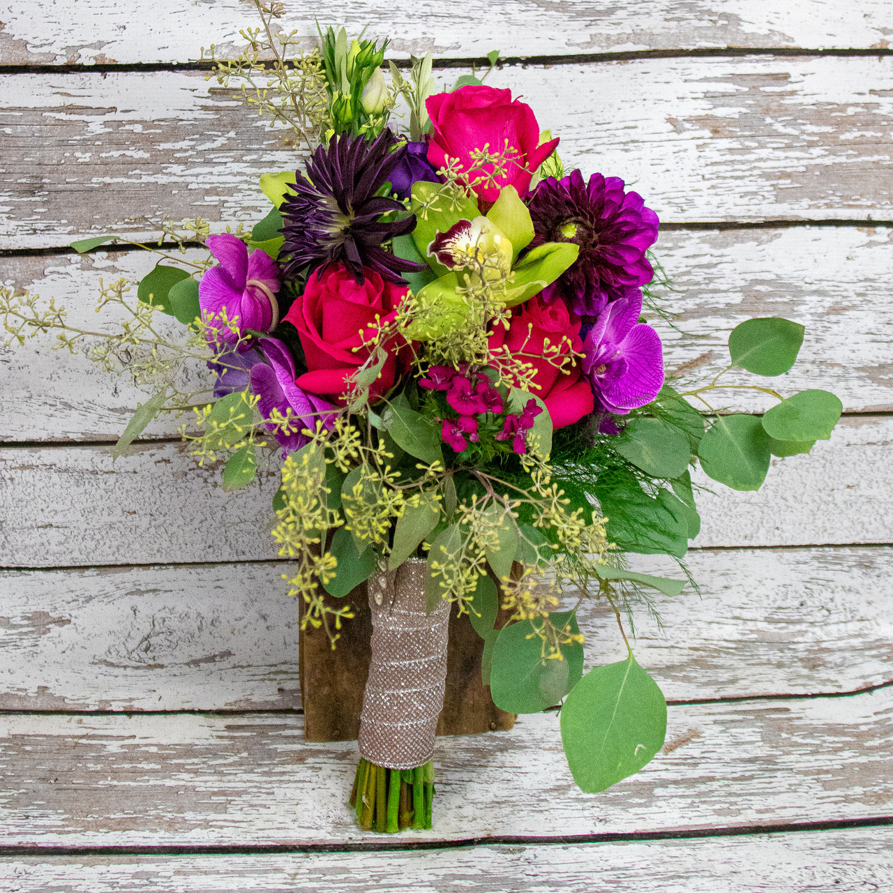 Colorful Wrapped Bouquet