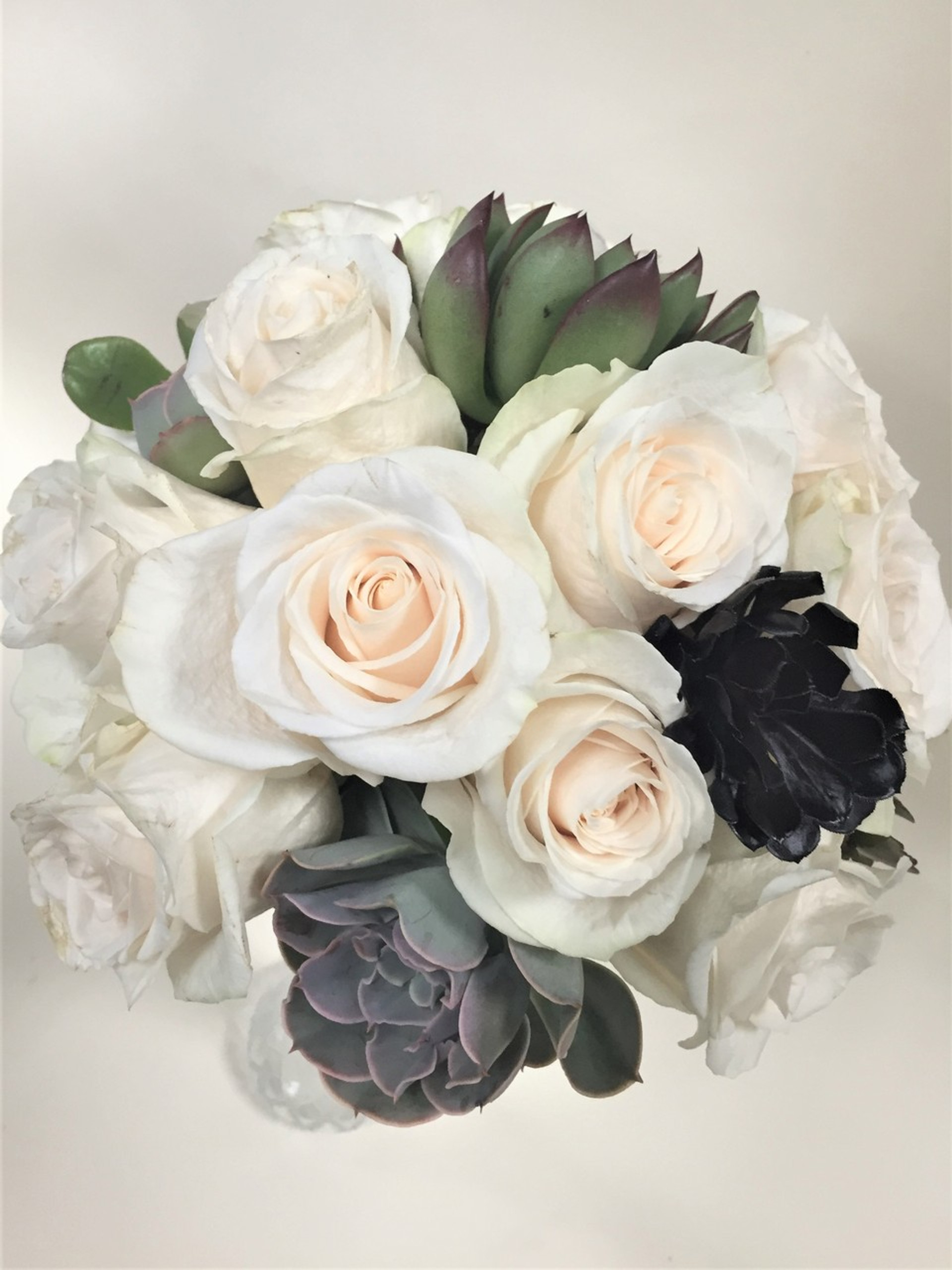 Succulents Galore Bridal Boquet Loveland Wedding Florist Earles Flowers 0775