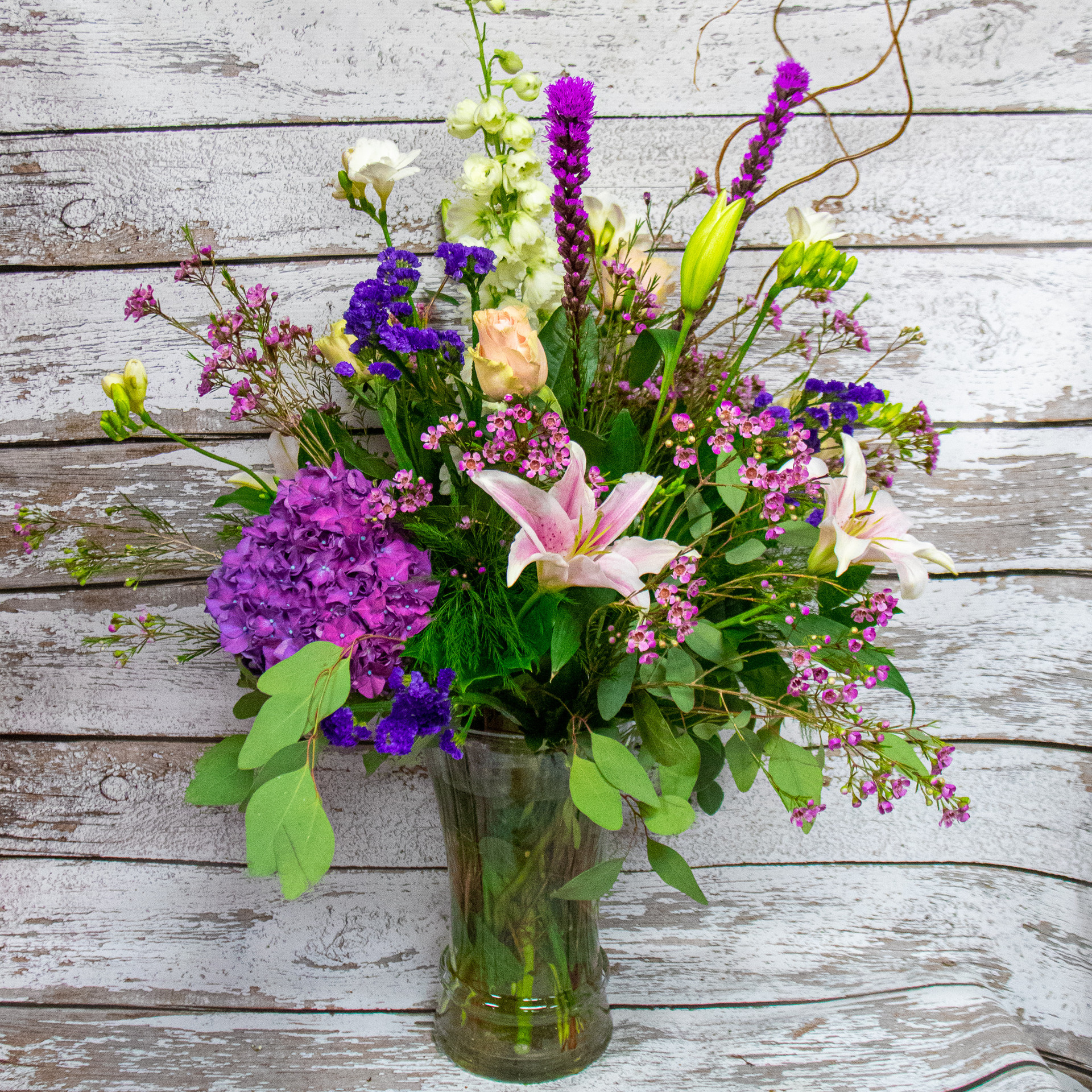 Wildflower Dreams Vase Arrangement Loveland Flower Delivery Earle's