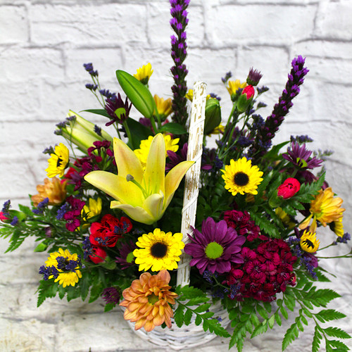Garden Basket Arrangement