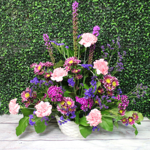 Pink and Purple Sympathy Tribute