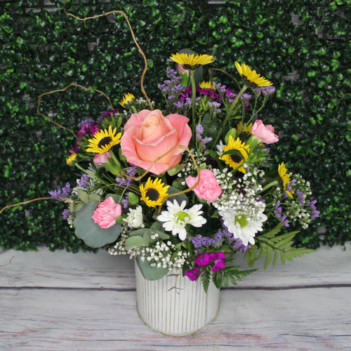 Wild Fields Tin Arrangement