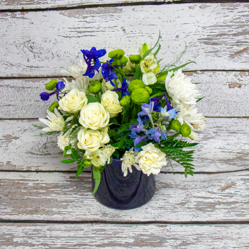 Cobalt Dreams Vase Arrangement