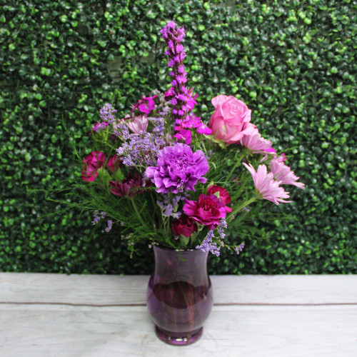 Purple Rain Vase Arrangement