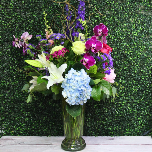 A Touch of Tropical Vase Arrangement