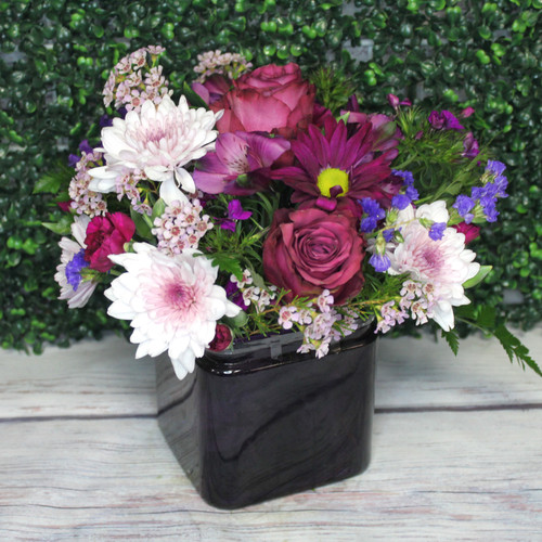 Purple Day Dream Cube Arrangement