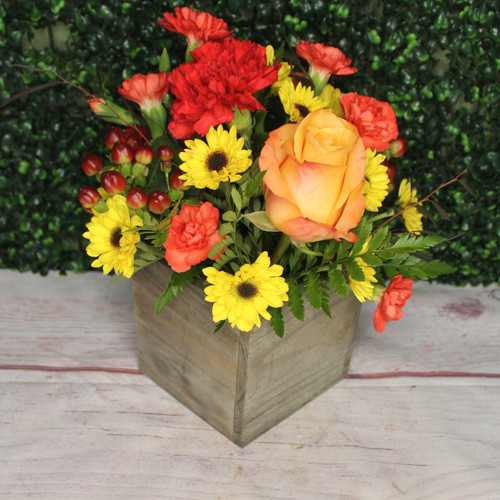 Fall Wooden Box