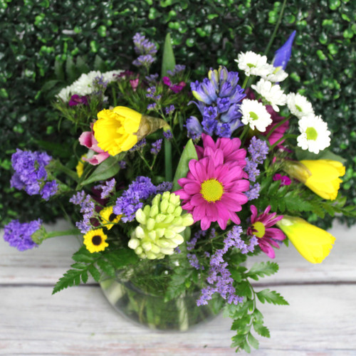 Spring Bowl Arrangement
