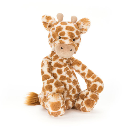 The perfect present for a caring keeper, Bashful Giraffe is loving and loyal, if a little shy! His toffee and white fur is as velvety as can be, and he loves to have his squidgy horns tickled!