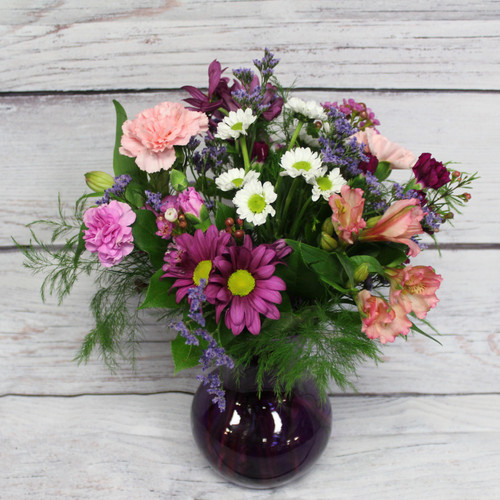 Pink and Purple Mix Arrangement