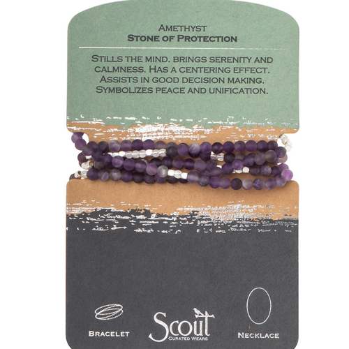 SCOUT - Amethyst - Stone Of Protection | Stone Wrap