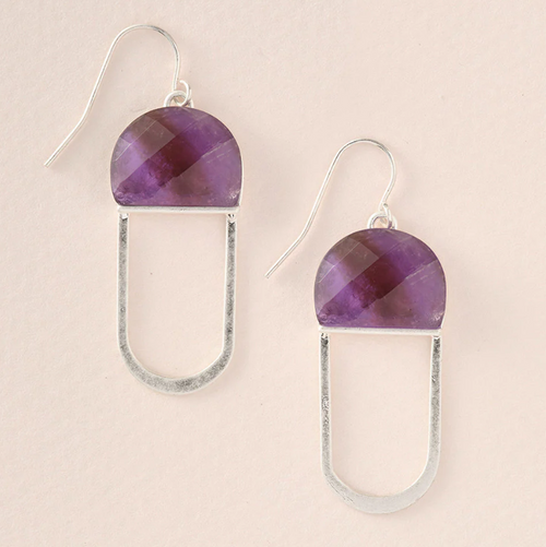 SCOUT - Amethyst Earrings | Chandelier 