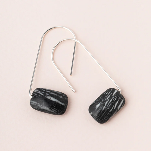 SCOUT - Picasso Jasper Earrings | Floating Stone