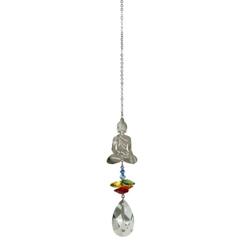 Crystal Fantasy Suncatcher - Buddah