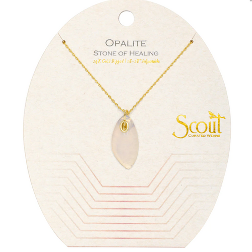 SCOUT - Opalite Necklace | Organic Stone 
