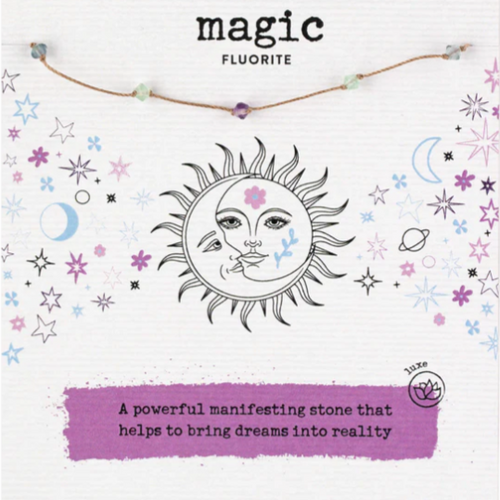 Magic - Fluorite | Celestial Necklace 