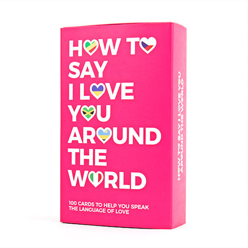 How To Say I Love You Around The World Cards 