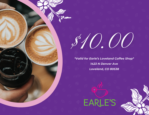 $10 Coffee Gift Card 