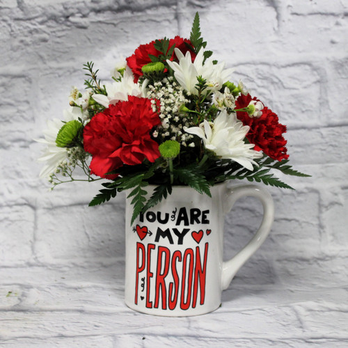 You Are My Person Mug Arrangement