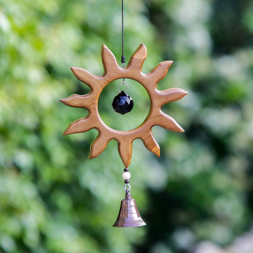 Teak Suncatcher Sun Teak Suncatcher Sun