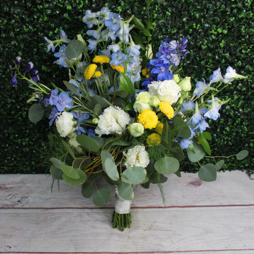 Sky and Sunshine Bridal Bouquet