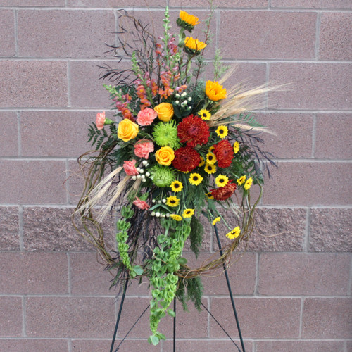 Rustic Garden Easel Spray