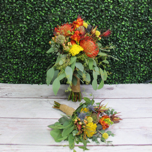 Wild Ember Bridal Bouquet