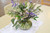 Wildflower Centerpiece Mix! Beautiful greens and wild flower styles designed in a simple vase