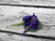 Purple Blossoms Boutonniere