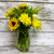 Yellow Pick Me Up Vase Arrangement