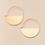 SCOUT - Lunar Hoop (Gold) Earrings | Refined