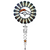 Denver Broncos Mini Set Wind Spinner