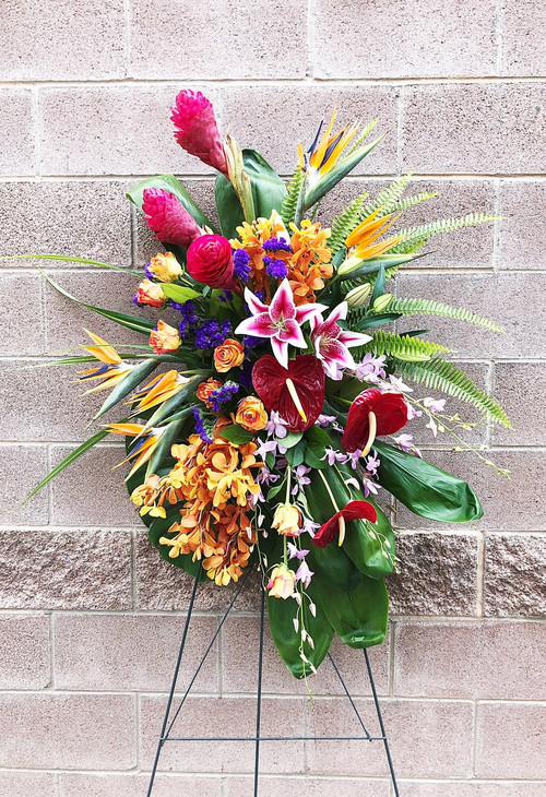 Get Tropical Easel Spray | Loveland Flower Delivery | Earle's Flowers