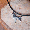 Pewter Llama Necklace