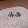 Pewter Guinea Pig Post Earrings