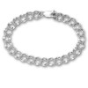 Sterling Silver Charm Bracelet - 7.5"