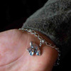 Sterling Silver Boxer Charm
