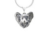 Sterling Silver Papillon Pendant