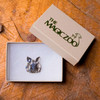 Sterling Silver Bunny Pin Pendant