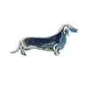 Sterling Silver Dachshund Pin