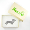 Sterling Silver Wirehaired Dachshund Pin