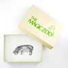 Sterling Silver Hippo Pin