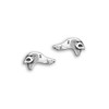 Sterling Silver Greyhound Post Earrings