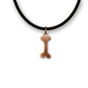 Bronze Vertical Dog Bone Necklace