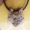 Bronze Wolf Large Necklace