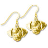 14K Solid Gold Facing Labrador Earrings