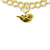 14K Solid Gold Sea Otter Charm